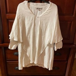 Flax tunic